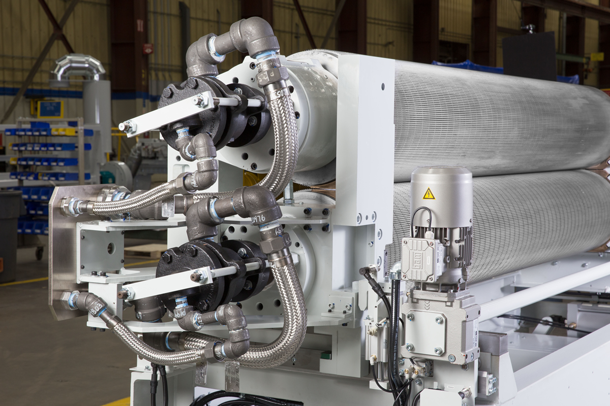 Corrugating Rolls Cart