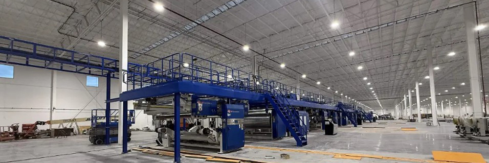 BW Papersystems Corrugator at Pronal (Mexico)