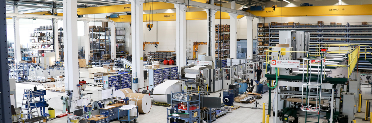 BW Papersystems Hamburg Production Hall BW Papersystems Hamburg Production Hall
