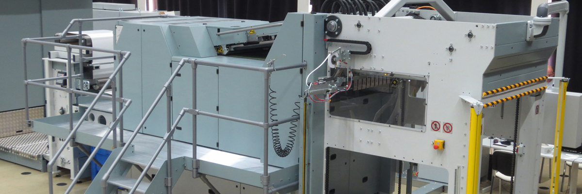 Inline CFS DI sheeter for digital and flexo printing presses