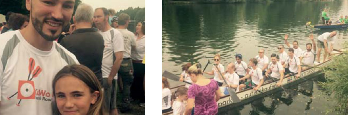 Kugler Womako at Dragon Boat Race in Stuttgart