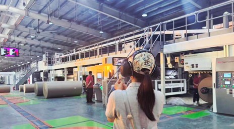 Live streaming demo from a Corrugating Plant Live streaming demo from a Corrugating Plant