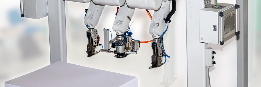Automatisches Rieszählen und Zuführen von Robofeed für Folio-Ries-Verpackungsmaschinen Automatisches Rieszählen und Zuführen von Robofeed für Folio-Ries-Verpackungsmaschinen