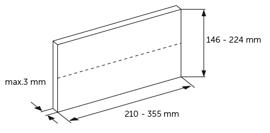 PassPort 1 Chain Stitching Sizes