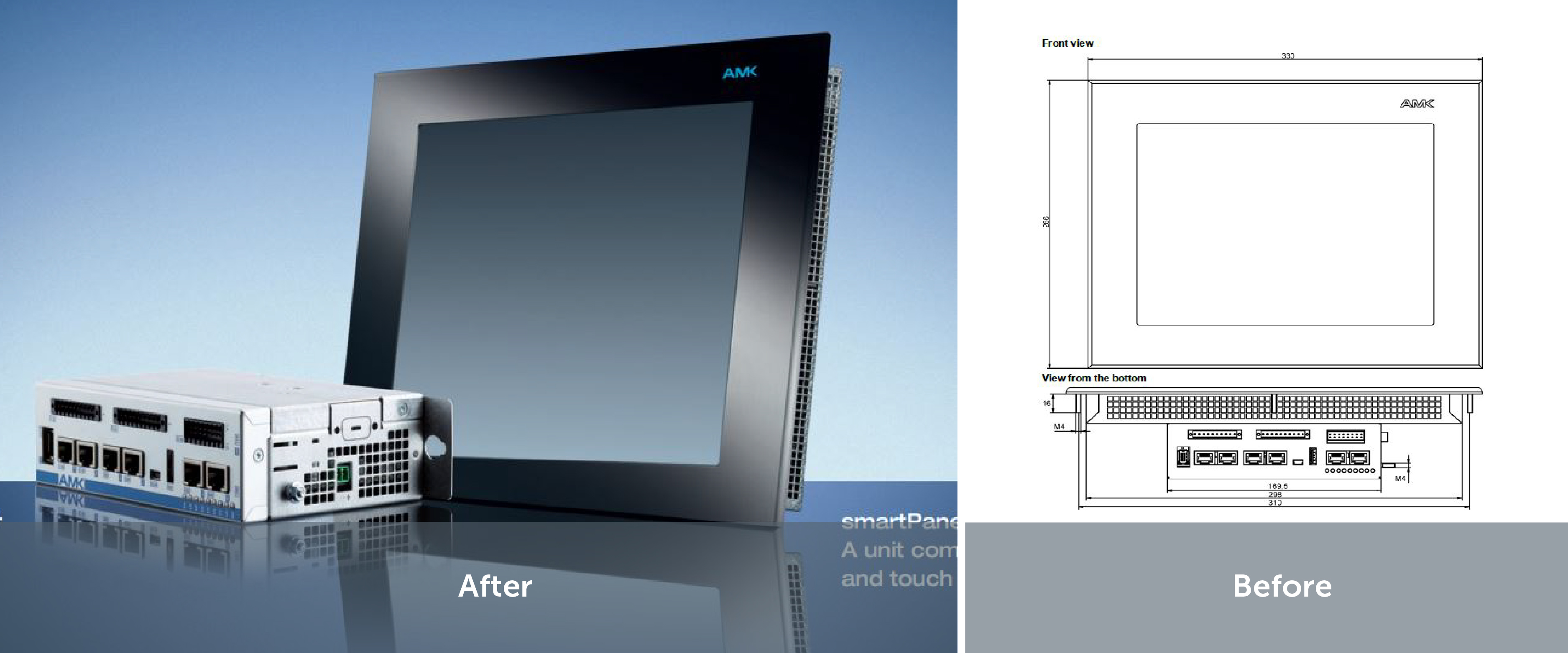 TIP B-1010 Before and After