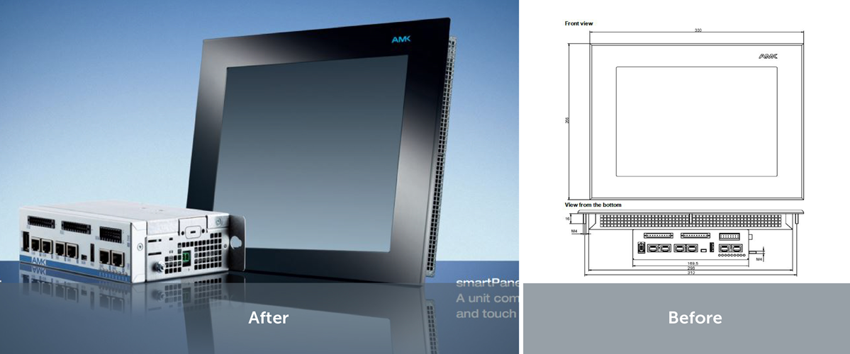 TIP B-1010 Before and After