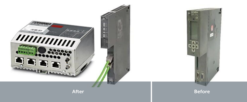 TIP B-1020 Before and After