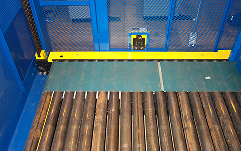 Belt on Lift Rollers web