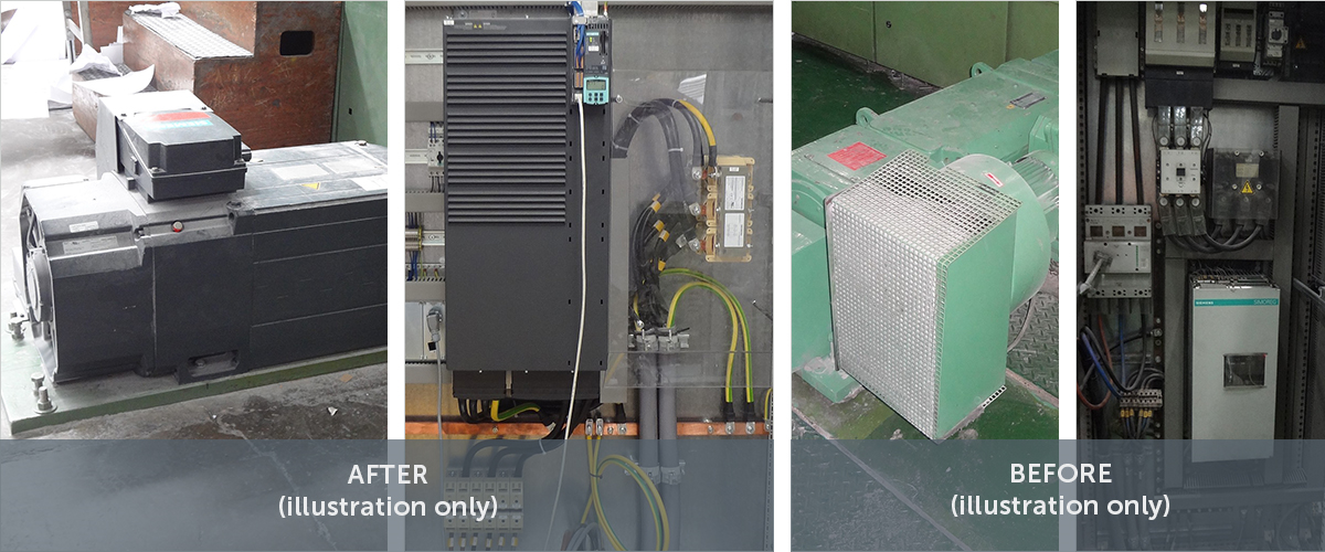 TIP C 1302A-B Modification of Main Drive