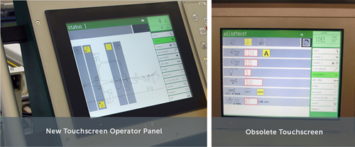 TIP C 4009 Touchscreen-Ersatz