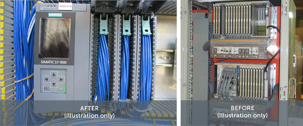 TIP W 4210 Siemens S5 Controls Upgrade auf S7 TIA Portal (1500 Serie)