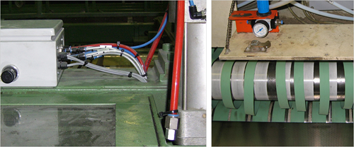 TIP F 1450 Sustitución de los solenoides para levantar el tambor superior de cuchillas