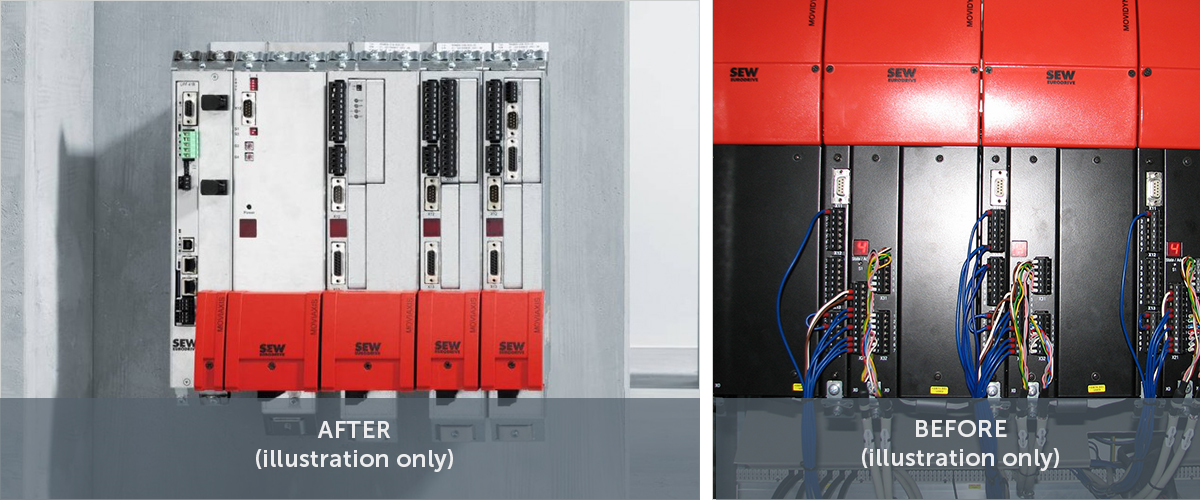 Replacement of Obsolete Servo Drive System of Belt Section