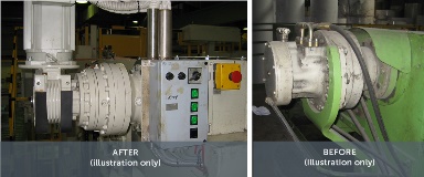 TIP F 2180 Replacement of “Keicher” Hydraulic Motor to AC Servo Drive