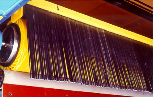 Lift Infeed Holddown Brushes