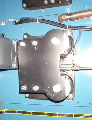 Outboard Cylinder Stiffener web