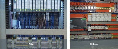 TIP P-5040 Before and After