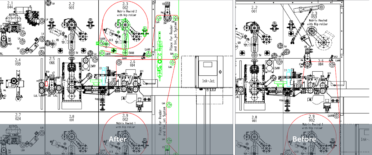 TIP R-7010 Before and After